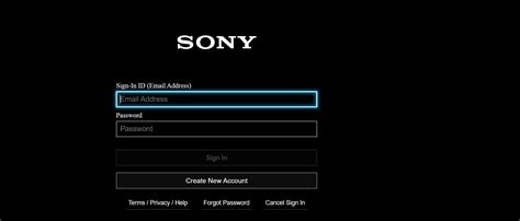 Not with deactivated shield, nor with the options all cookies allowed. . Id sonyentertainmentnetworkcomidmanagement